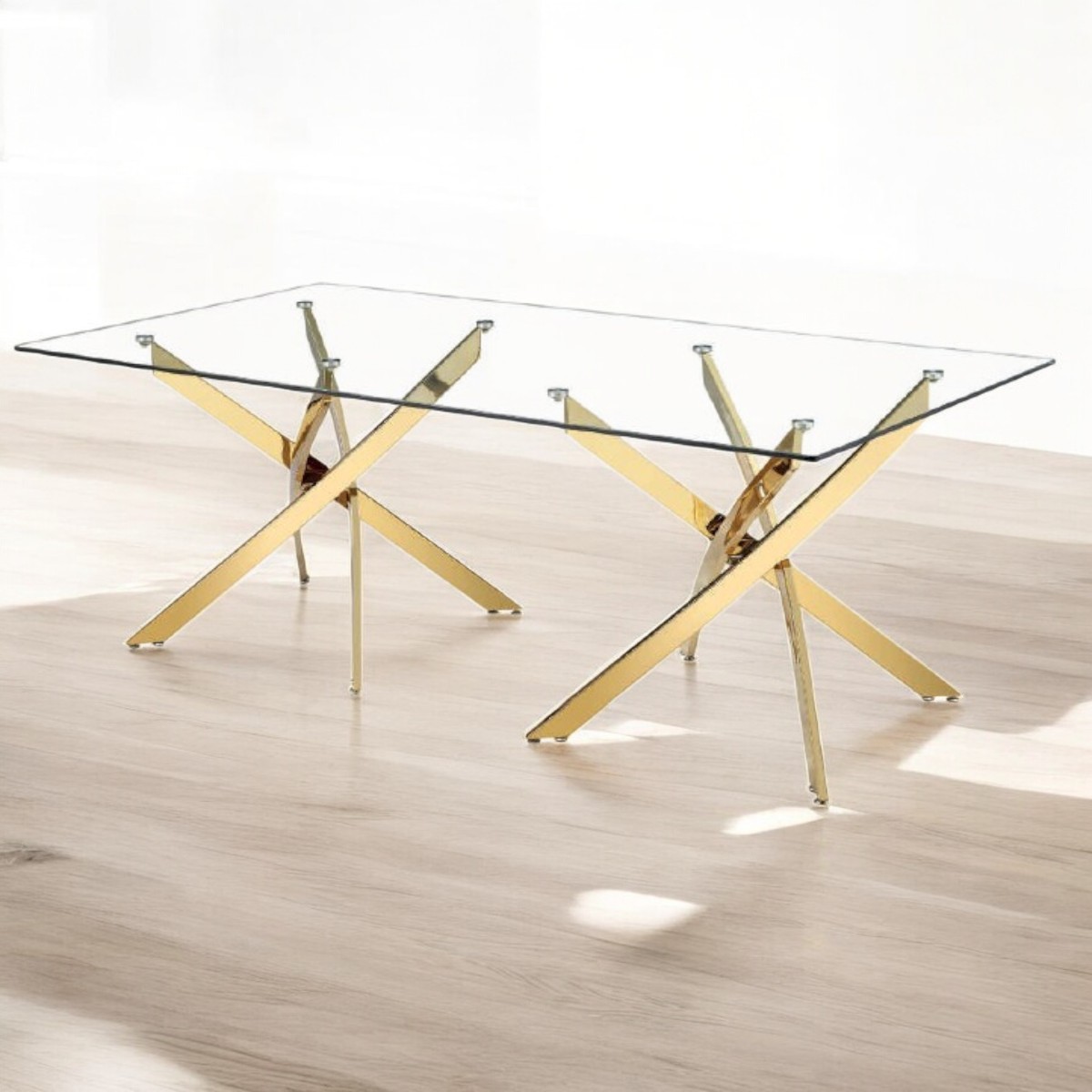 Foto 4 pulgar | Mesa Comedor 2 Jonas Gold