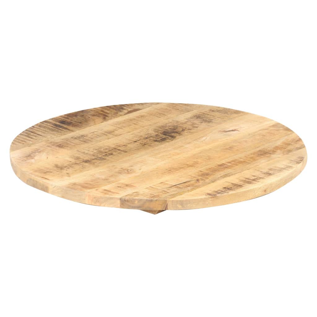 Foto 5 | Tablero De Mesa Vidaxl De Mango Macizo De 40 Cm De Diámetro - Venta Internacional.