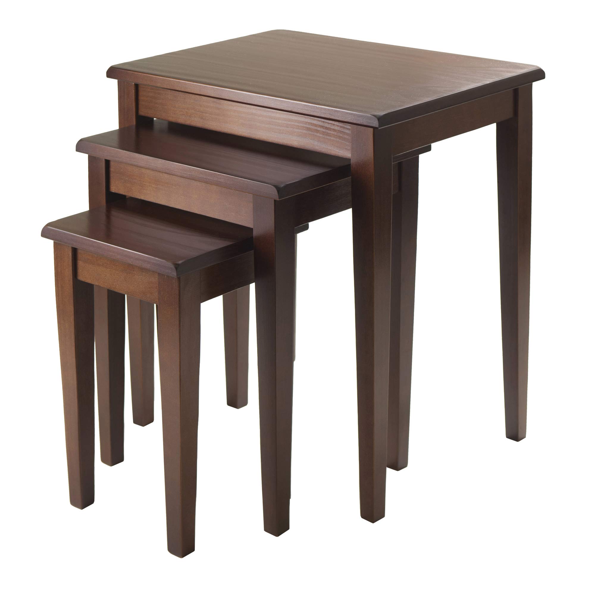 Foto 2 pulgar | Mesa Decorativa Winsome Regalia Walnut, 14,9 Cm De Profundidad X 20 Cm De Ancho X 21,6 Cm De Alto - Venta Internacional.