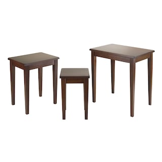 Foto 3 | Mesa Decorativa Winsome Regalia Walnut, 14,9 Cm De Profundidad X 20 Cm De Ancho X 21,6 Cm De Alto - Venta Internacional.