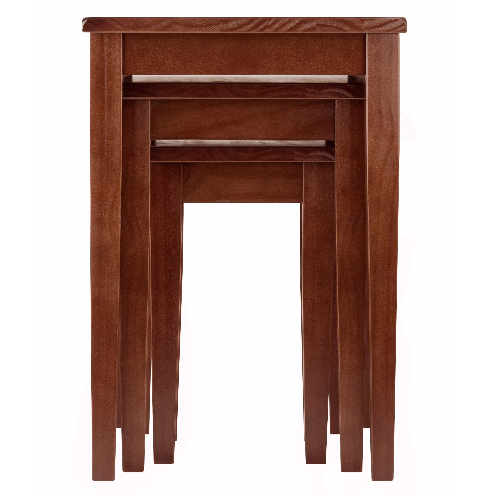 Foto 7 pulgar | Mesa Decorativa Winsome Regalia Walnut, 14,9 Cm De Profundidad X 20 Cm De Ancho X 21,6 Cm De Alto - Venta Internacional.