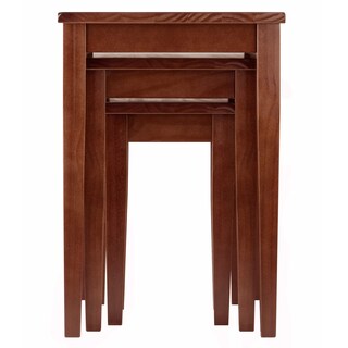 Foto 6 | Mesa Decorativa Winsome Regalia Walnut, 14,9 Cm De Profundidad X 20 Cm De Ancho X 21,6 Cm De Alto - Venta Internacional.