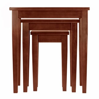 Foto 7 | Mesa Decorativa Winsome Regalia Walnut, 14,9 Cm De Profundidad X 20 Cm De Ancho X 21,6 Cm De Alto - Venta Internacional.