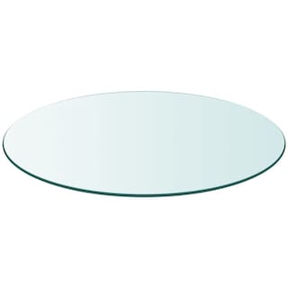 Foto 2 | Tapa De Mesa Vidaxl De Vidrio Templado De 30 Cm De Diámetro, Transparente - Venta Internacional.
