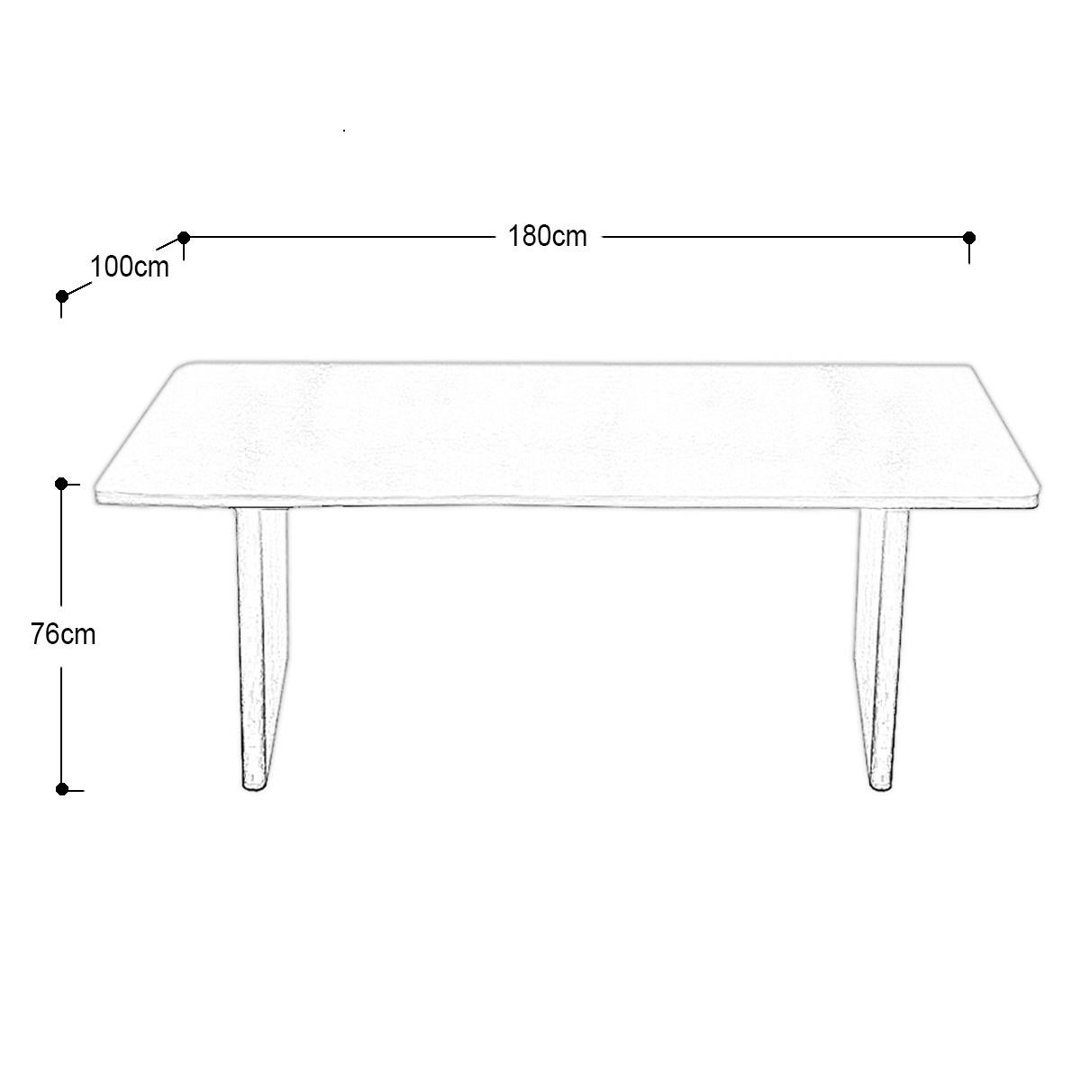 Foto 4 pulgar | Mesa De Comedor Tristan Stone Negra Piedra sinterizada