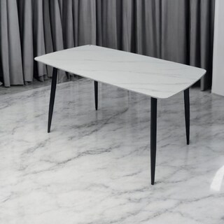 Foto 3 | Mesa para Comedor Felix Blanca 140 x 80 x 75 cm