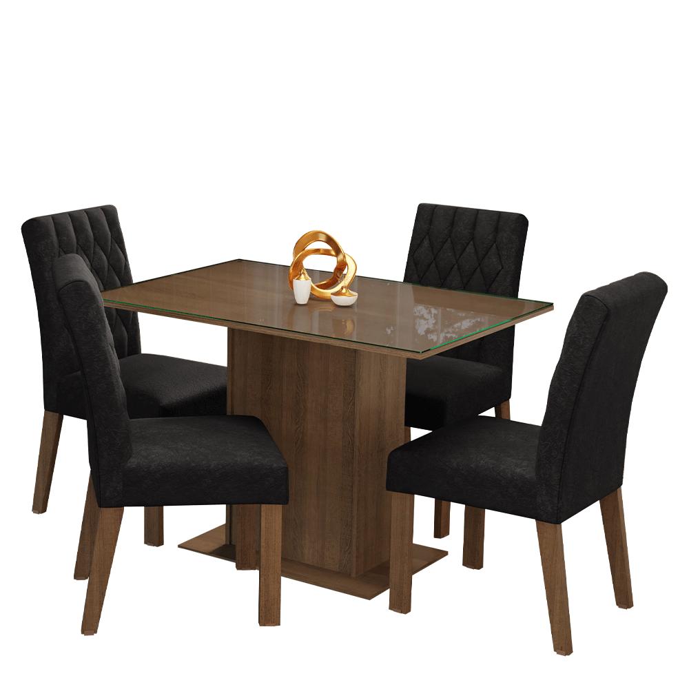 Juego De Comedor Con Mesa Y 4 Sillas Madesa Oxford Zion Mn