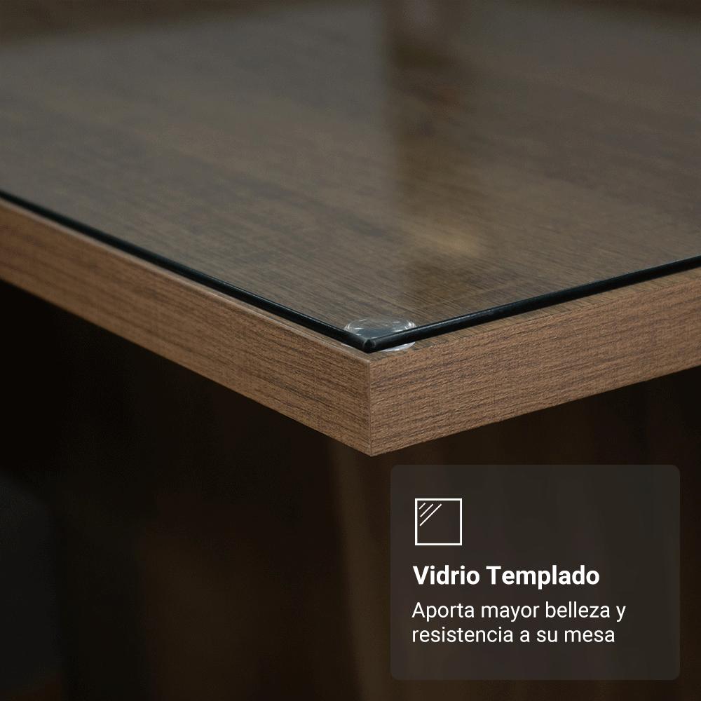 Foto 9 pulgar | Juego De Comedor Con Mesa Y 4 Sillas Madesa Oxford Zion Mn