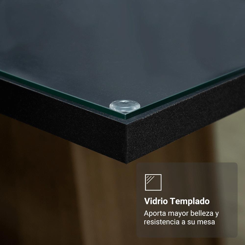 Foto 8 | Juego De Comedor Con Mesa Y 4 Sillas Madesa Oxford Reale Mn