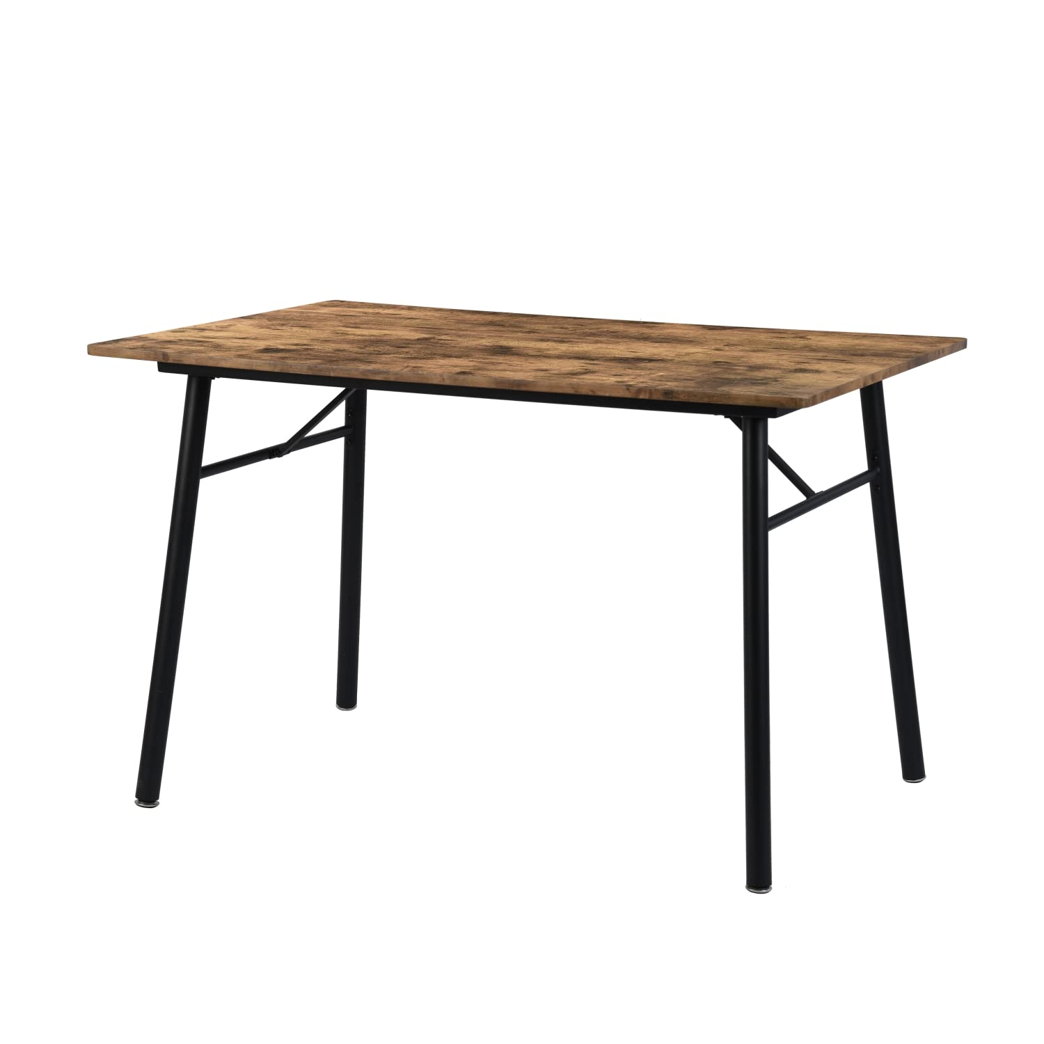 Foto 8 pulgar | Mesa De Comedor Furniturer Wustia Marrón 120 X 80 X 75 Cm
