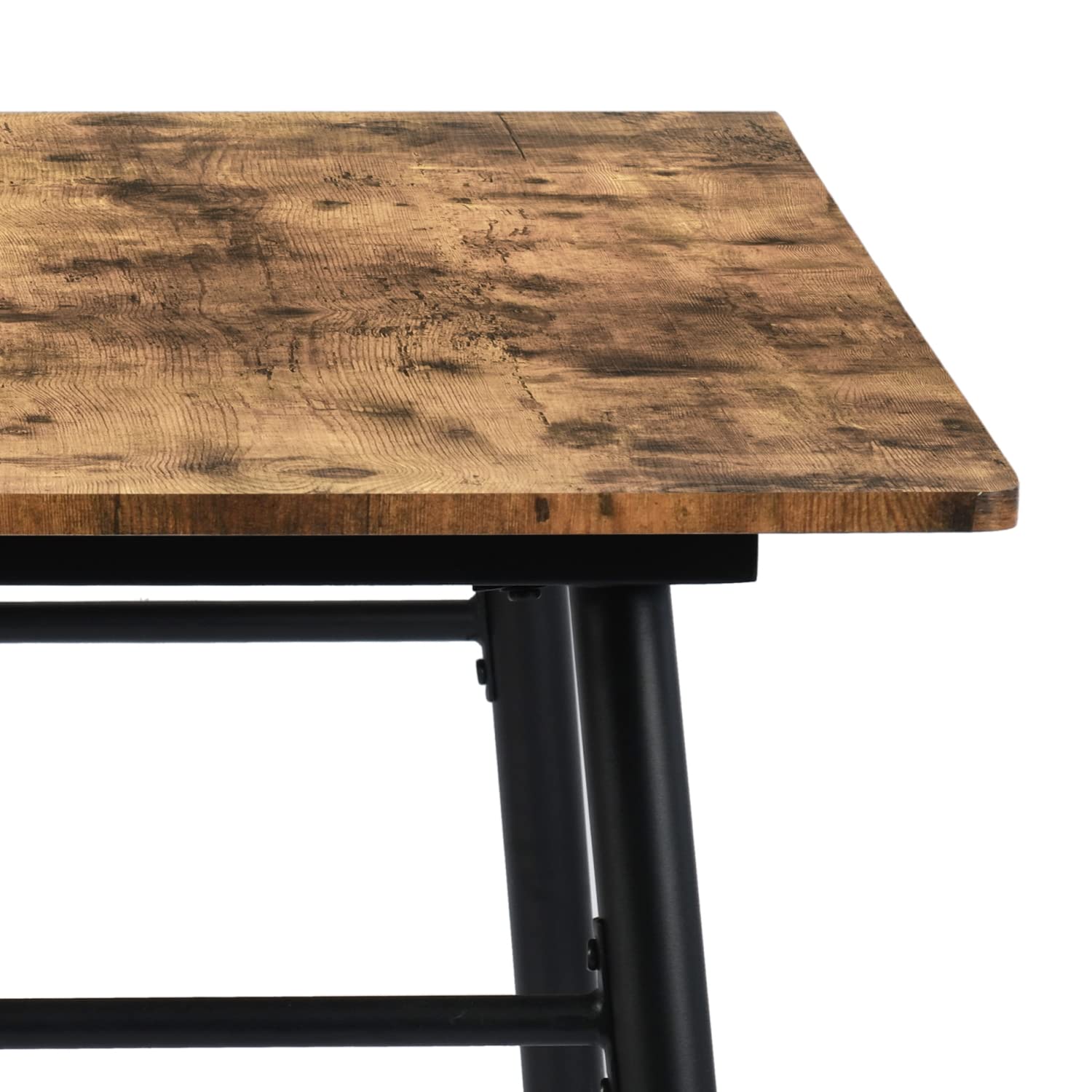 Foto 9 pulgar | Mesa De Comedor Furniturer Wustia Marrón 120 X 80 X 75 Cm