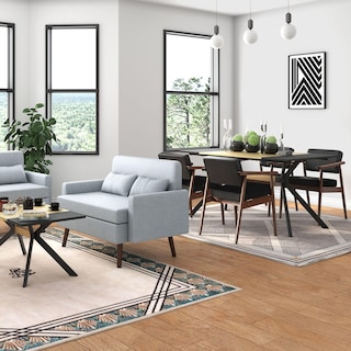 Foto 4 | Mesa de Comedor Furniturer Negro