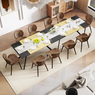 Foto 5 | Mesa de Comedor Furniturer Negro