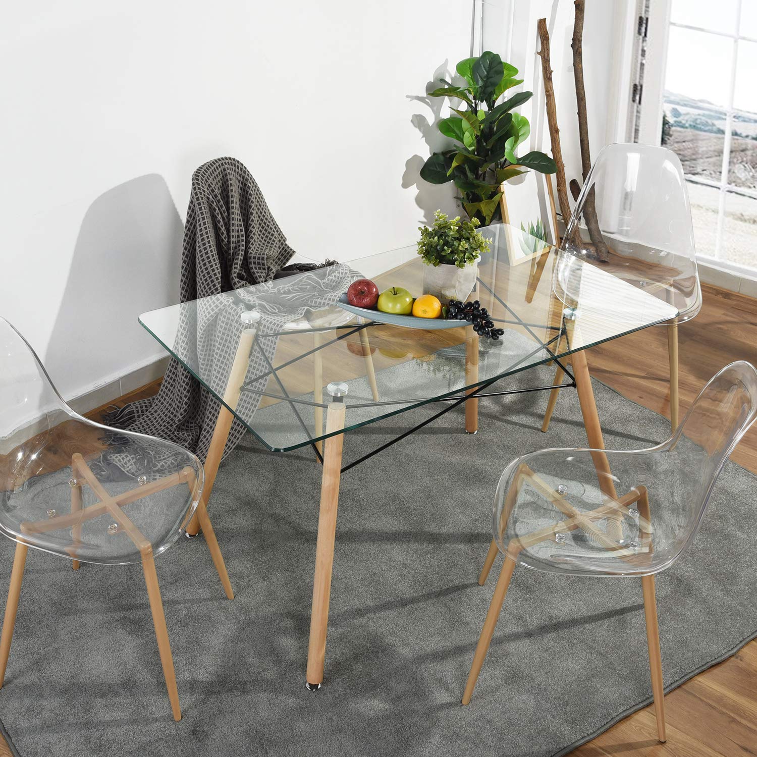 Foto 3 pulgar | Mesa De Comedor Furniturer Zappa Multicolor