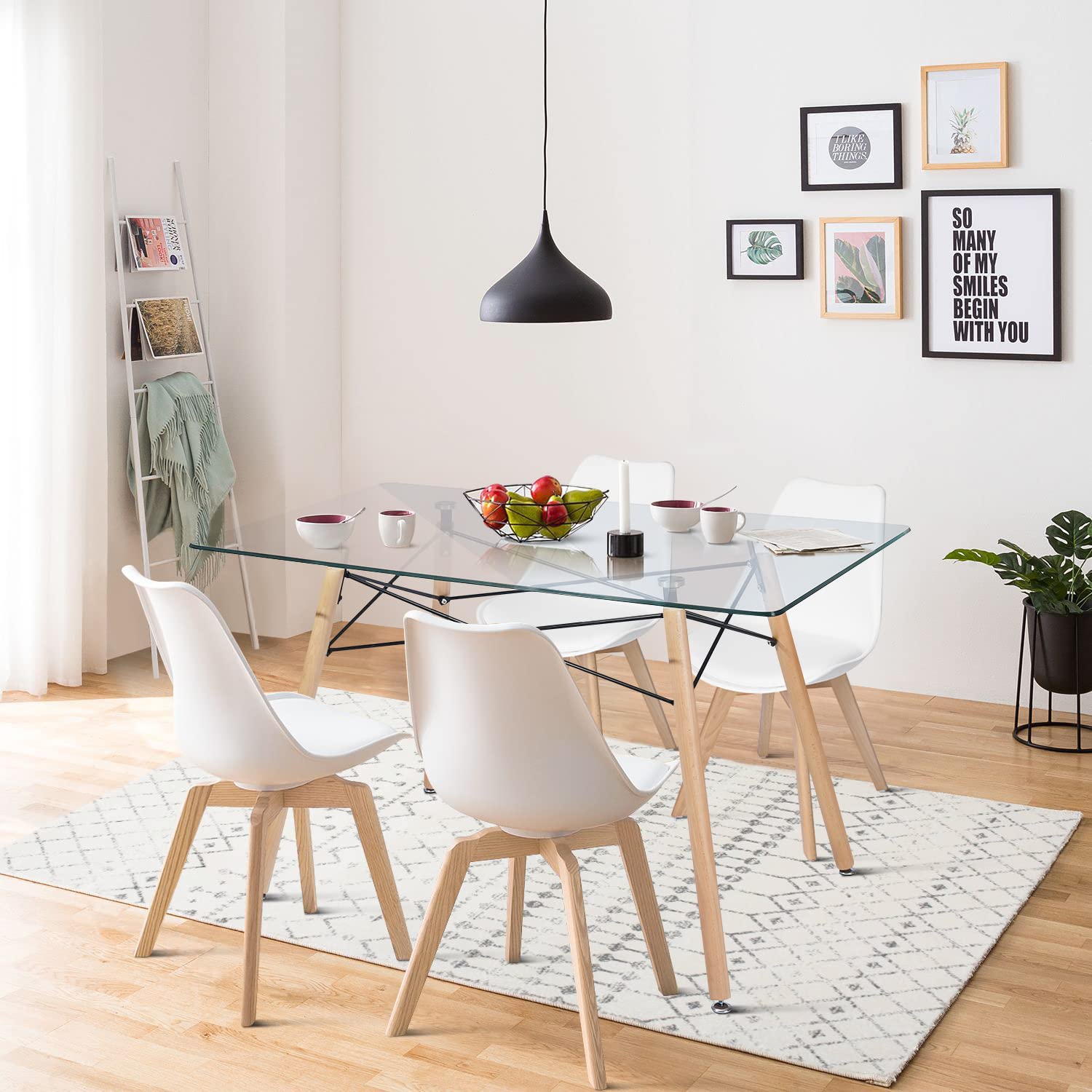 Foto 5 pulgar | Mesa De Comedor Furniturer Zappa Multicolor
