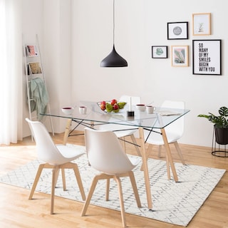 Foto 4 | Mesa De Comedor Furniturer Zappa Multicolor
