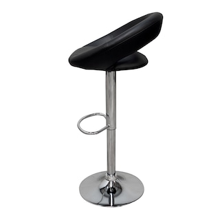 Foto 4 | Set De 2 Bancos Altos Oval Para Barra -blue Room Vinipiel Negro