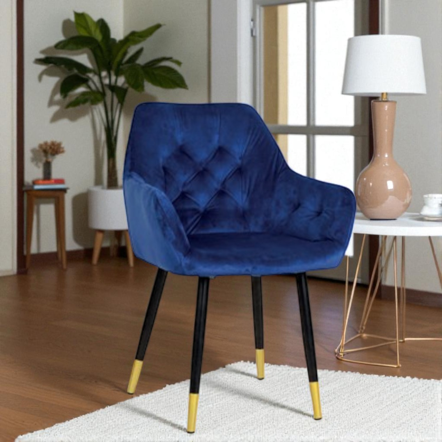 Foto 2 | SILLA OCACIONAL JAZ AZUL
