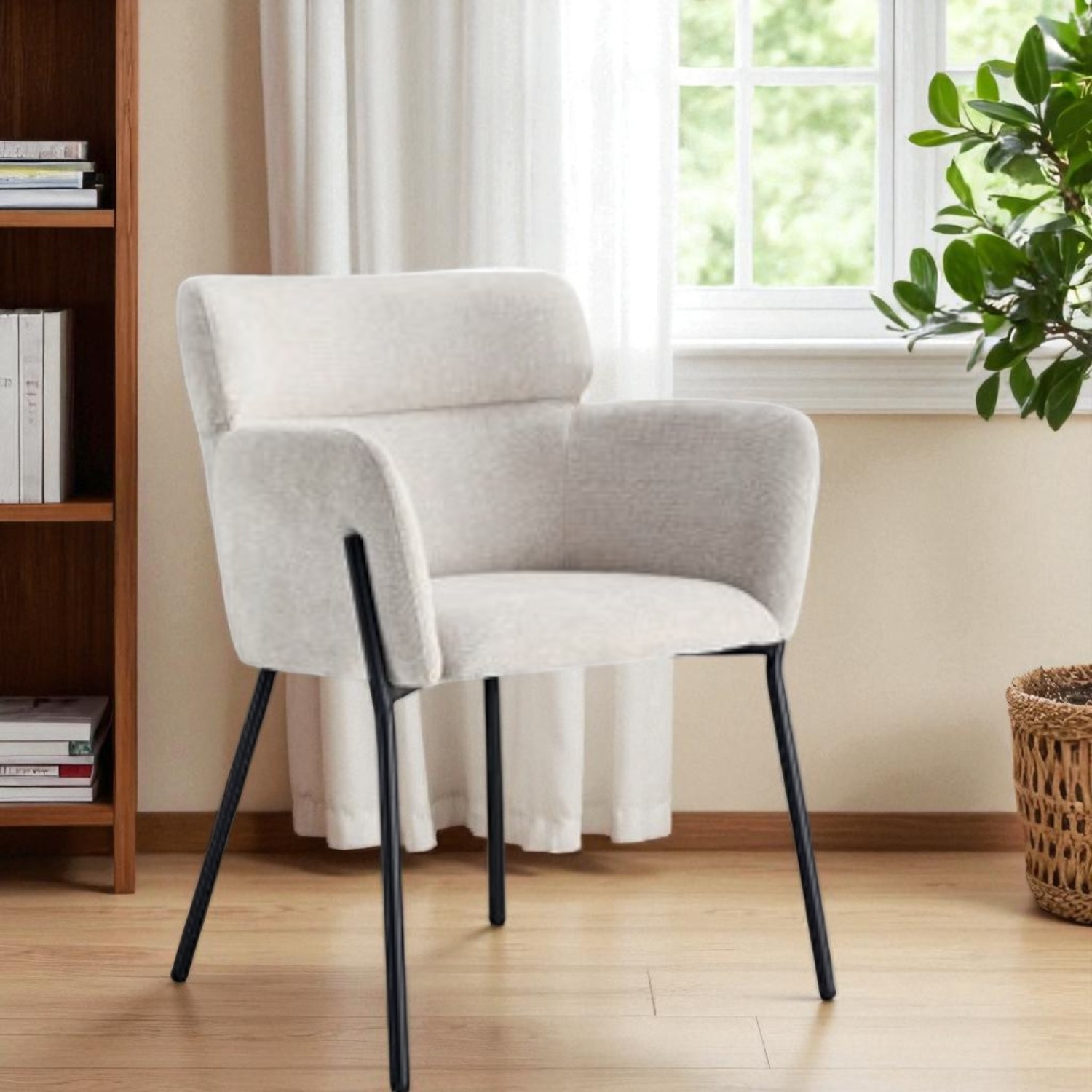 Foto 4 pulgar | Silla  Ocasional Camboya Beige