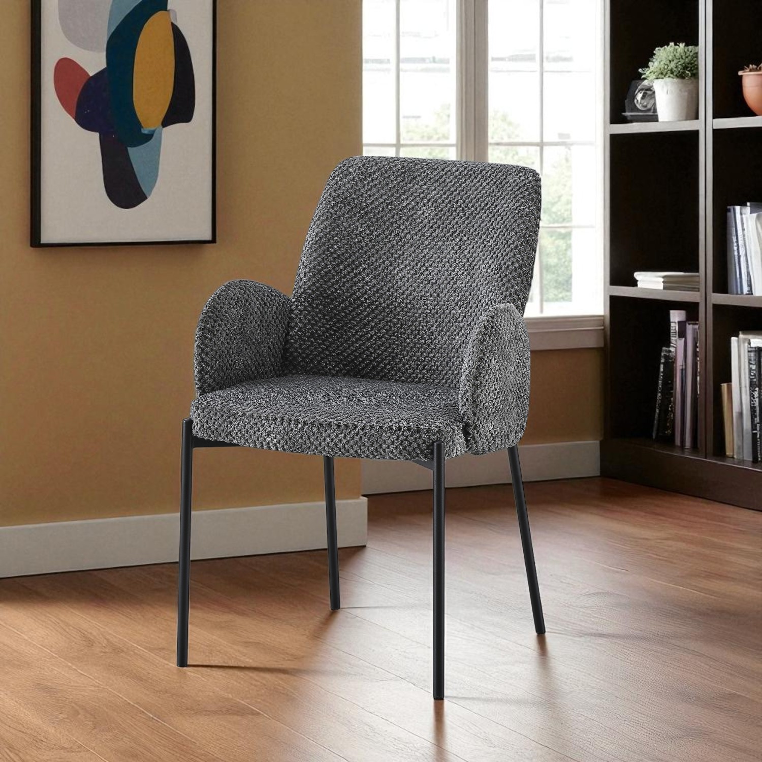 Foto 4 pulgar | Silla Ocasional Tonga Gris Grafito