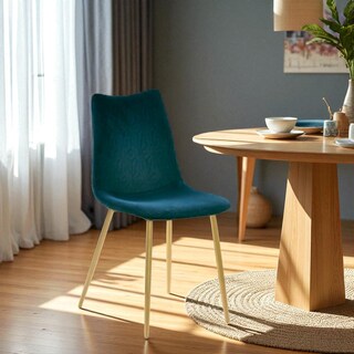 Foto 2 | Silla Laura Velvet Azul