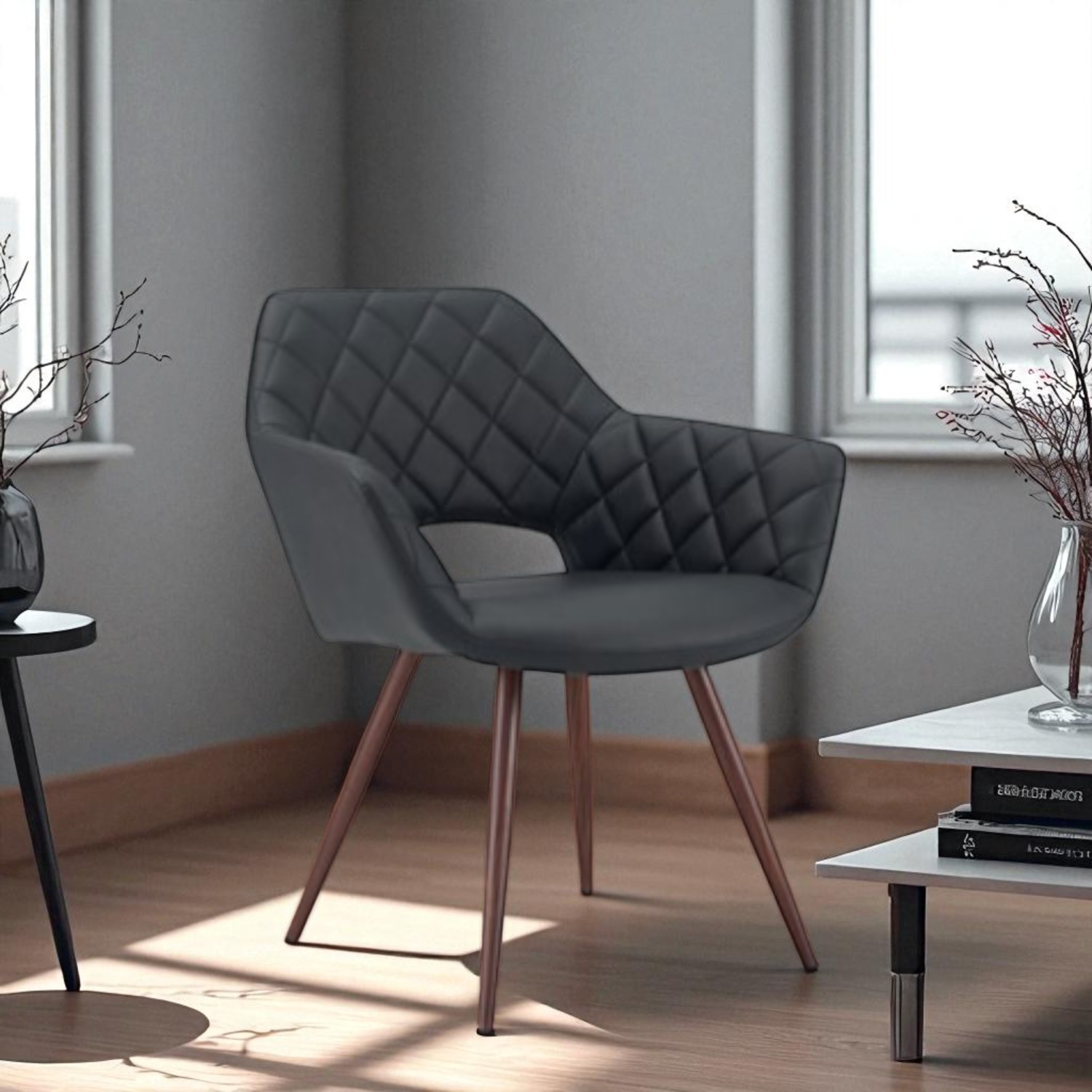 Foto 3 | Silla Ocasional Charle Negro