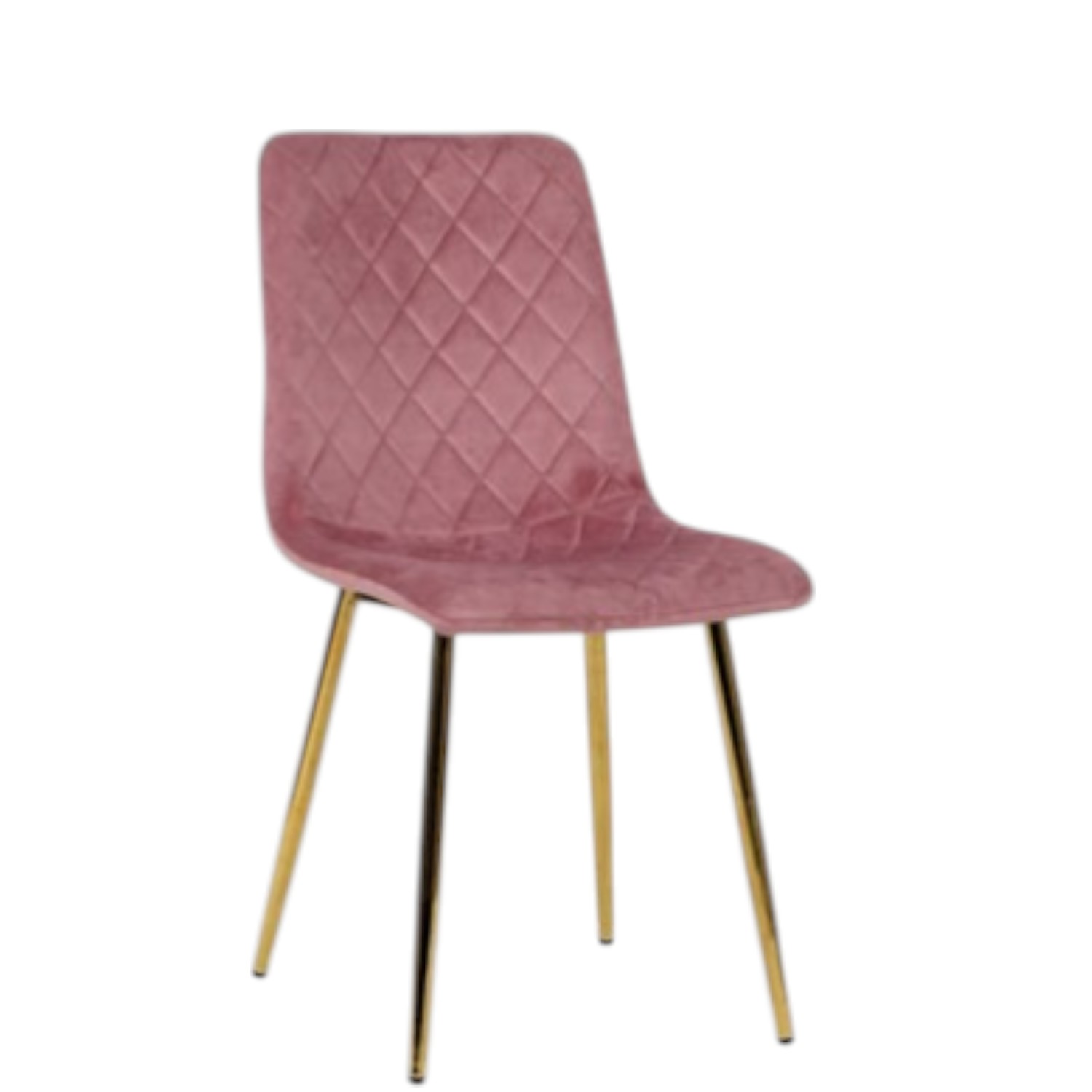 Silla  Kiribati  Velvet Rosa Gold