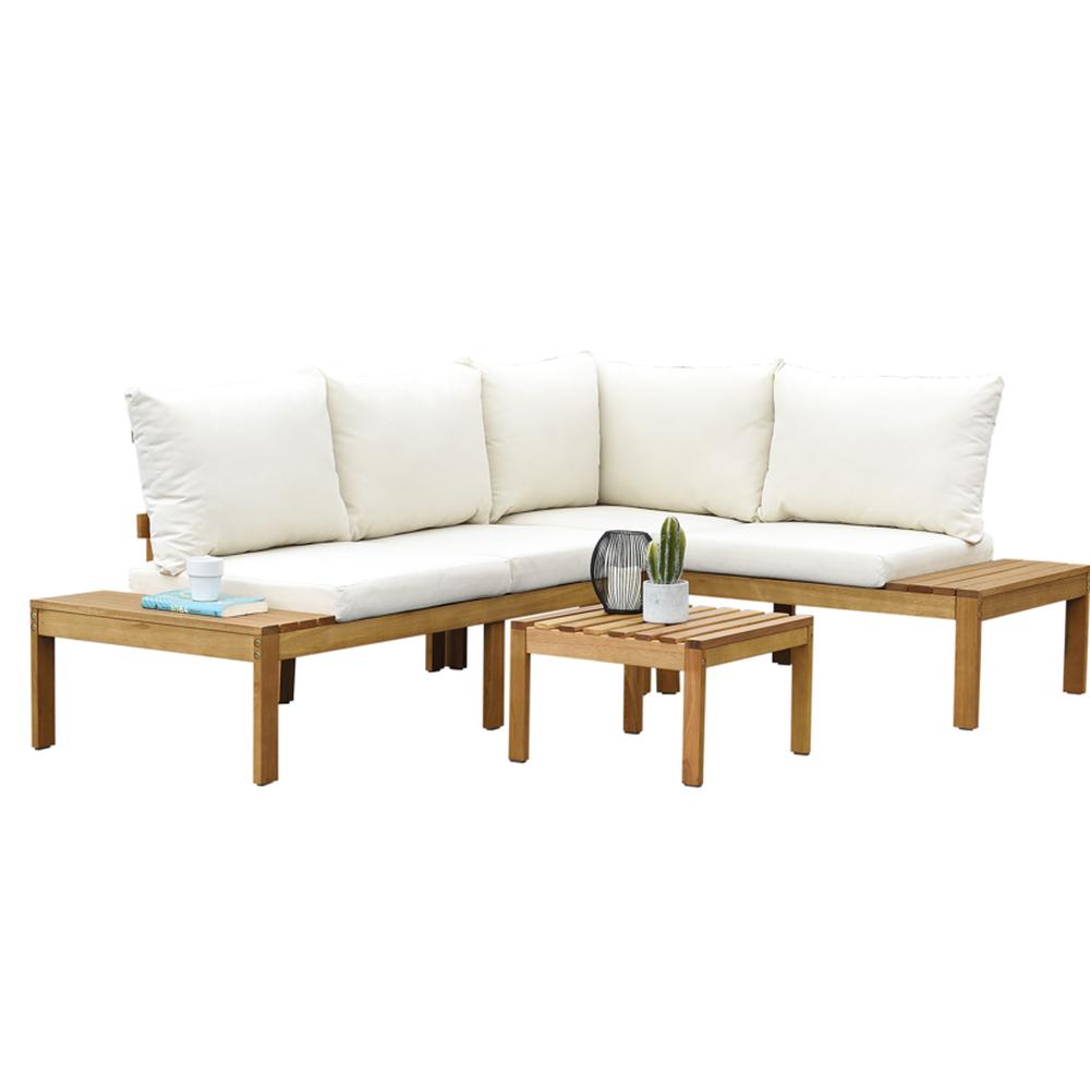 Foto 2 pulgar | Griffin Sofa Set Midtown Concept color Blanco