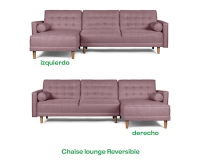 Foto 3 | Sala Modular Makora Chiara color Rosa