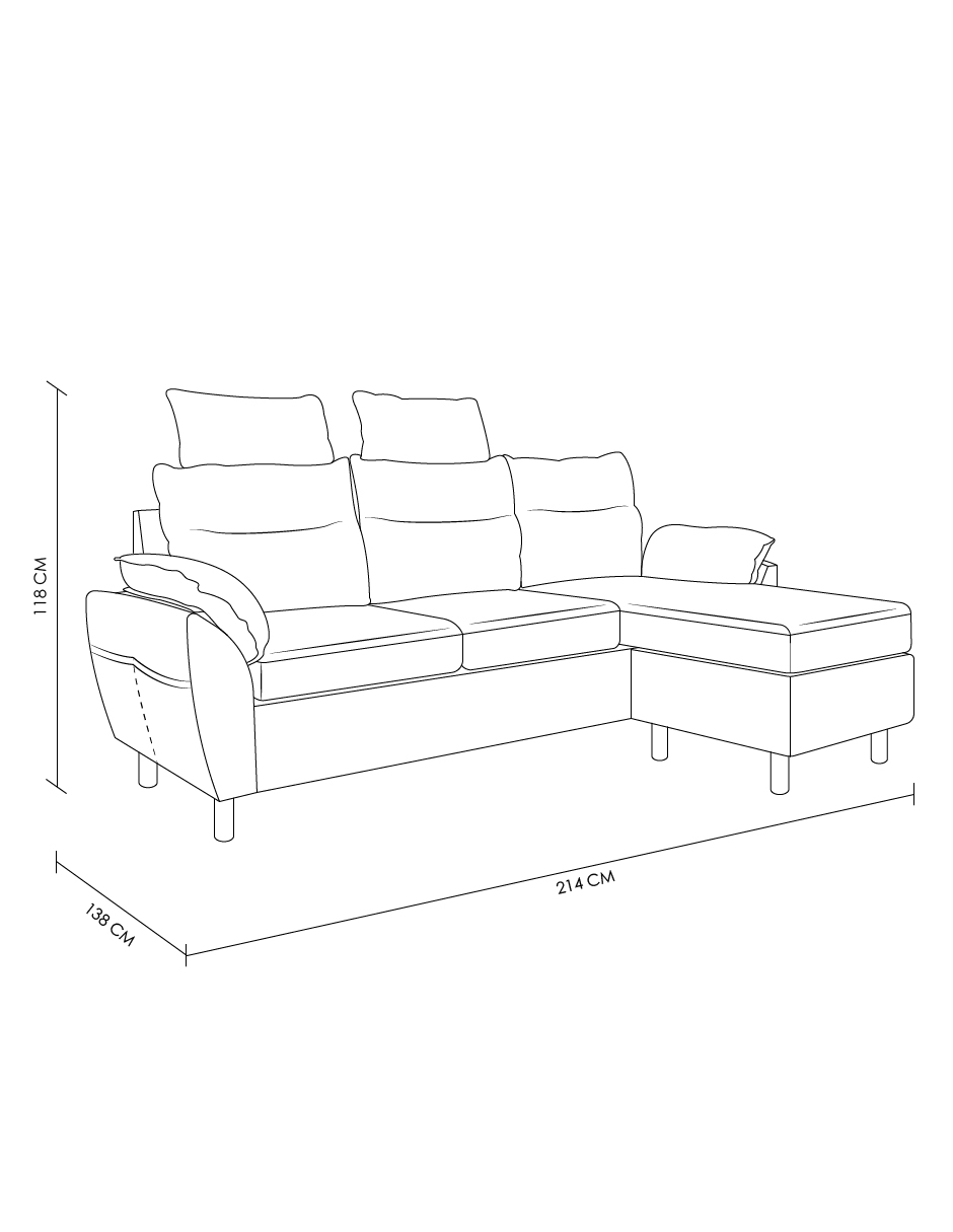 Foto 9 pulgar | Sala Modular Easy Living Astori Café Claro