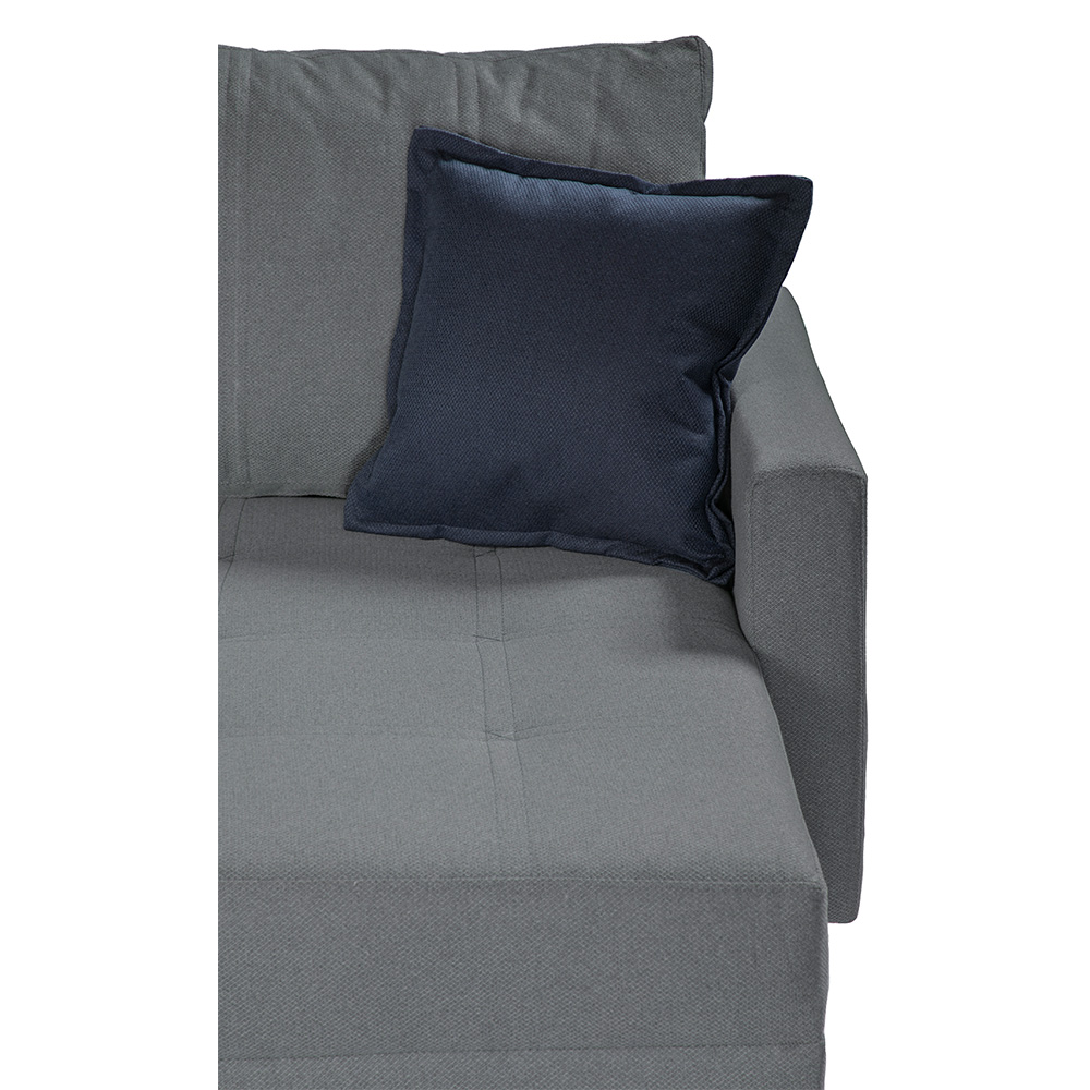 Foto 7 pulgar | Love-chaise Derecho Dicasa Oviedo Color Gris