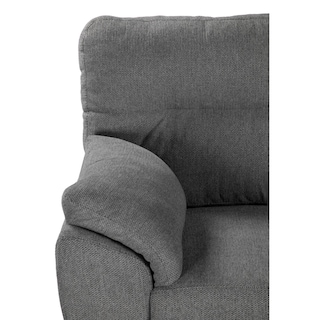 Foto 5 | Sala Dicasa Monza Color Gris 3 Piezas (sofa, Love Y Sillon)