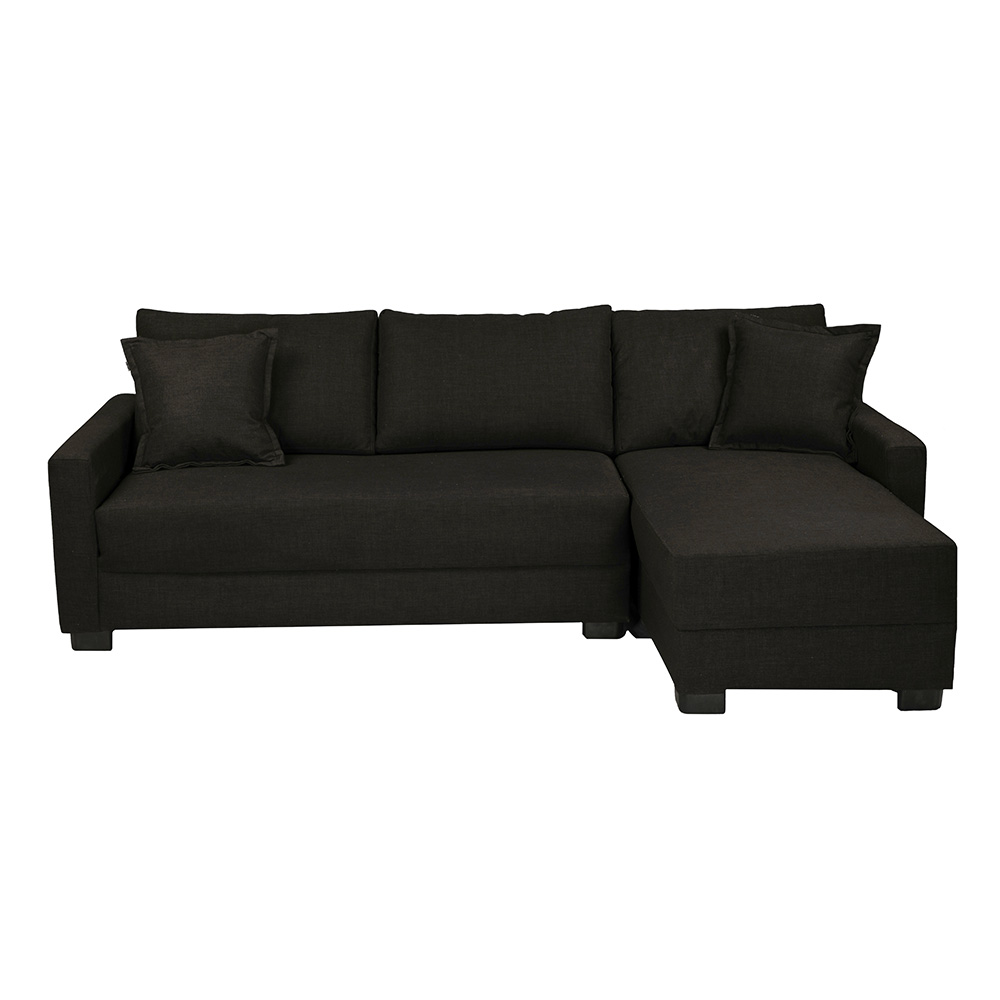 Love-Chaise Derecho Dicasa Smoky Petit Negro