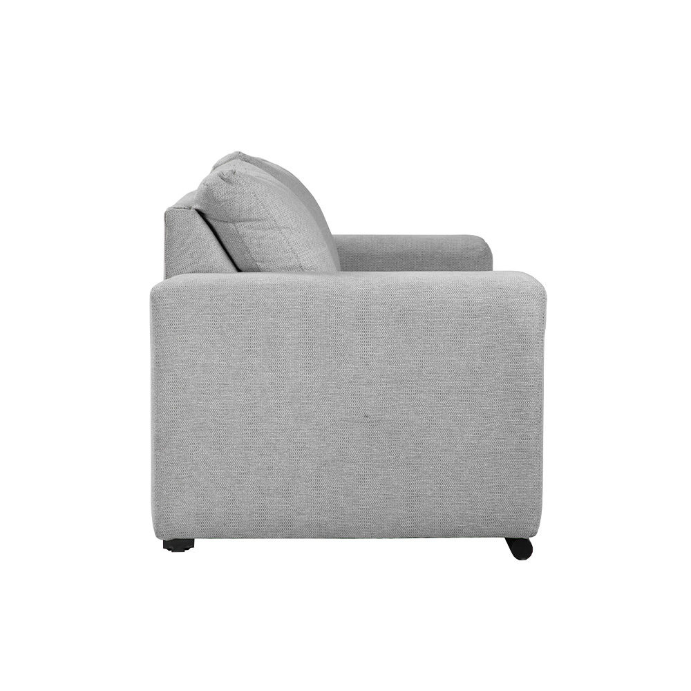 Foto 4 pulgar | Love Seat 2 Plazas Dicasa Taos color Plata