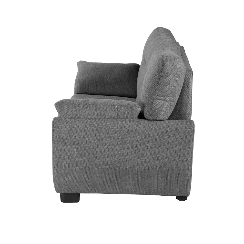 Foto 4 pulgar | Love Seat 2 Plazas Dicasa Monza color Gris