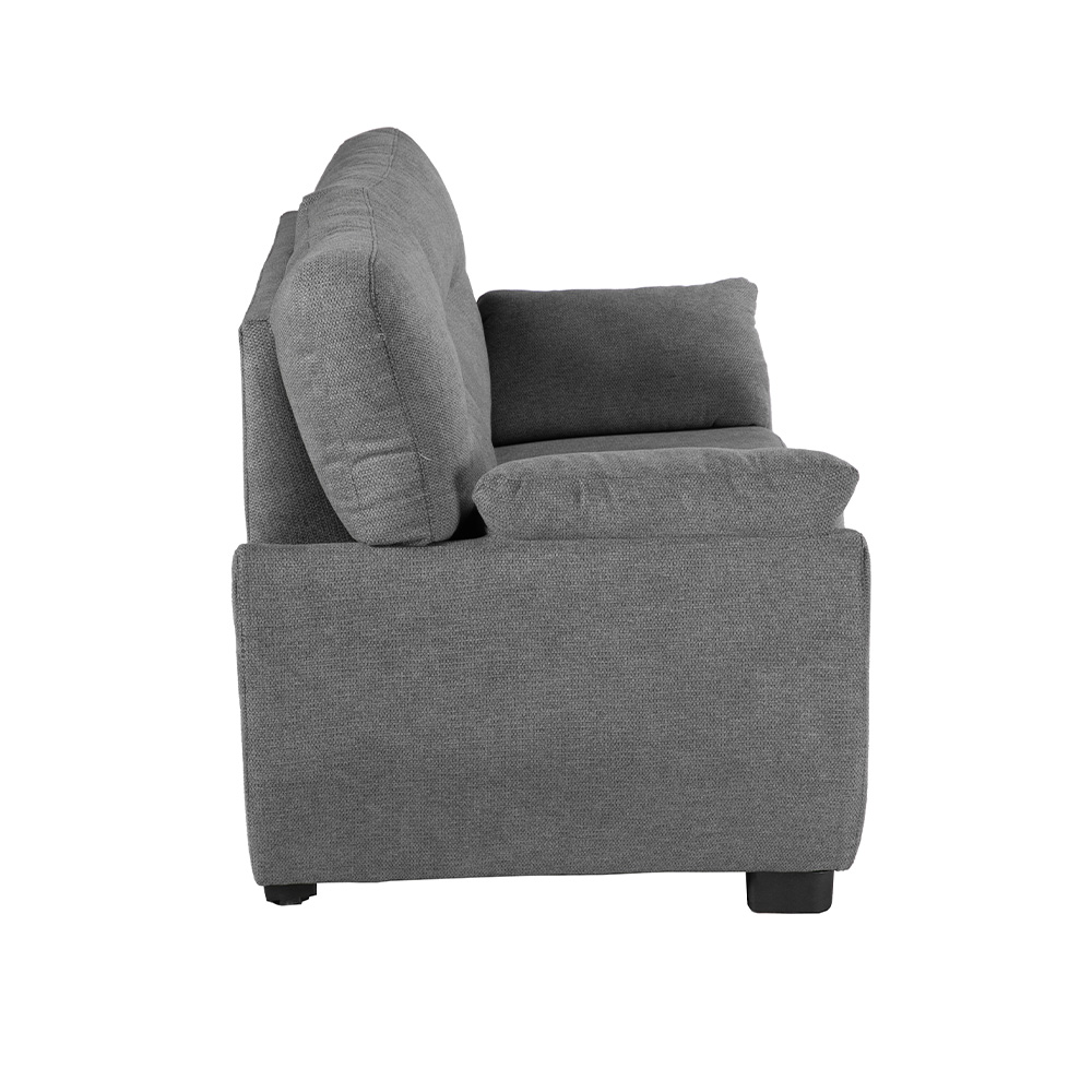 Foto 7 pulgar | Love Seat 2 Plazas Dicasa Monza color Gris