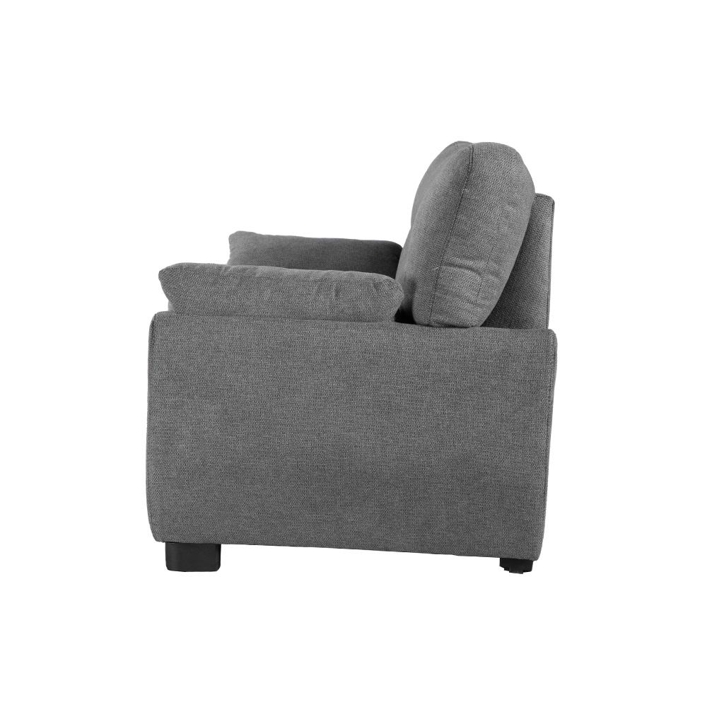 Foto 8 pulgar | Love Seat 2 Plazas Dicasa Monza color Gris