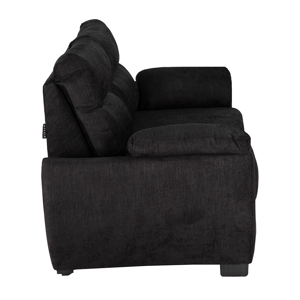 Foto 4 pulgar | Love Seat 2 Plazas Dicasa Venecia Negro