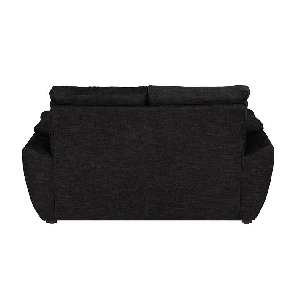 Foto 5 pulgar | Love Seat 2 Plazas Dicasa Venecia Negro