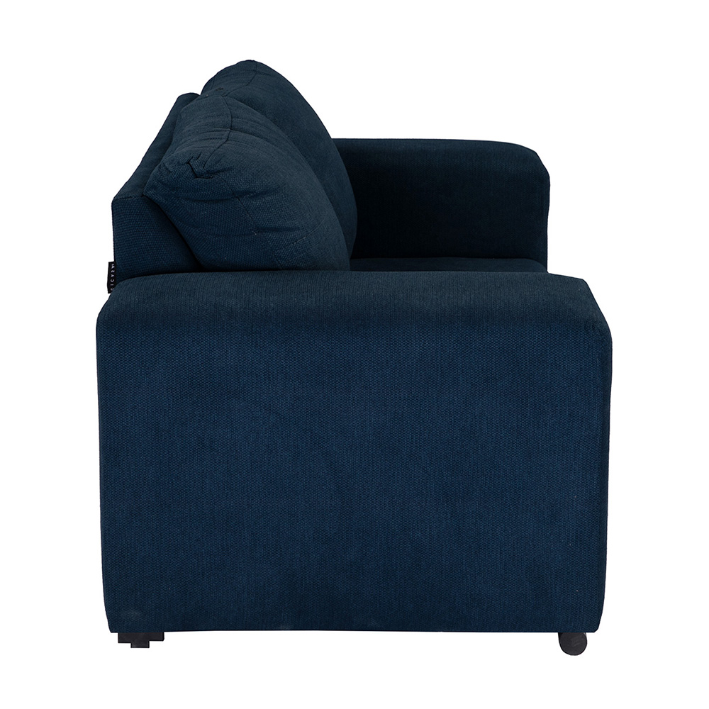 Foto 4 pulgar | Love Seat 2 Plazas Dicasa Taos color Azul