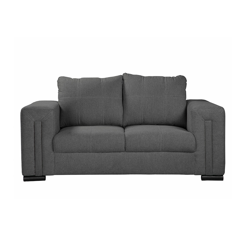 Foto 2 pulgar | Love Seat 2 Plazas Dicasa Taos color Gris