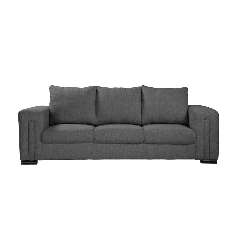 Foto 1 | Sofa 3 Plazas Dicasa Taos Color Gris