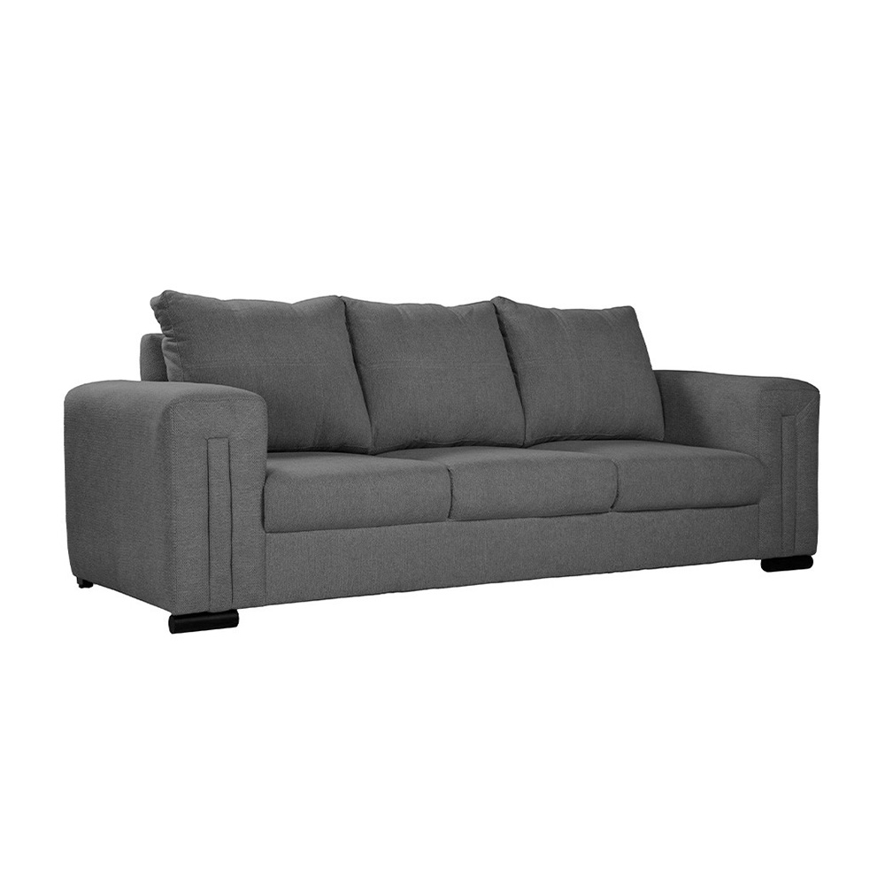 Foto 2 | Sofa 3 Plazas Dicasa Taos Color Gris