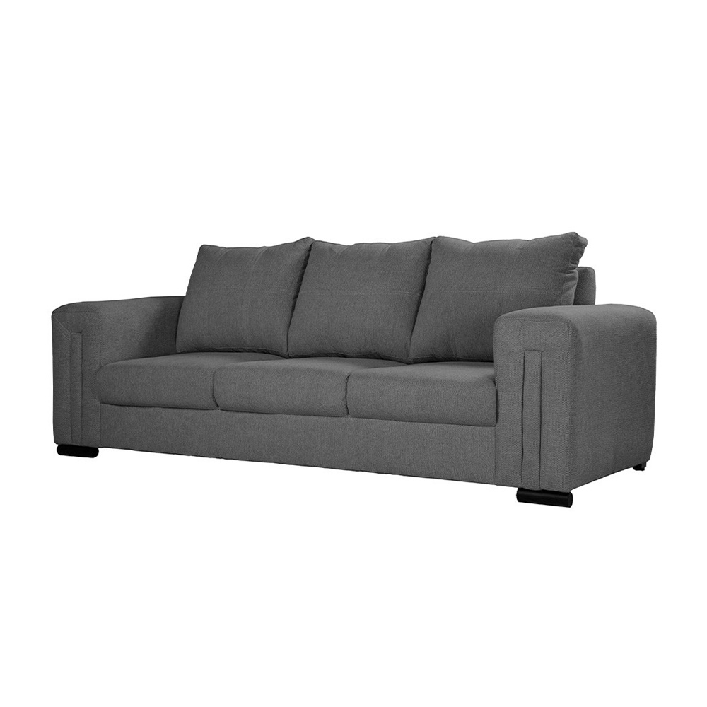 Foto 6 | Sofa 3 Plazas Dicasa Taos Color Gris
