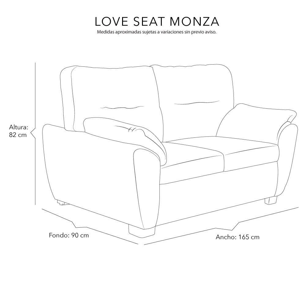 Foto 8 pulgar | Sofá Love Seat 2 Plazas Dicasa Monza Azul