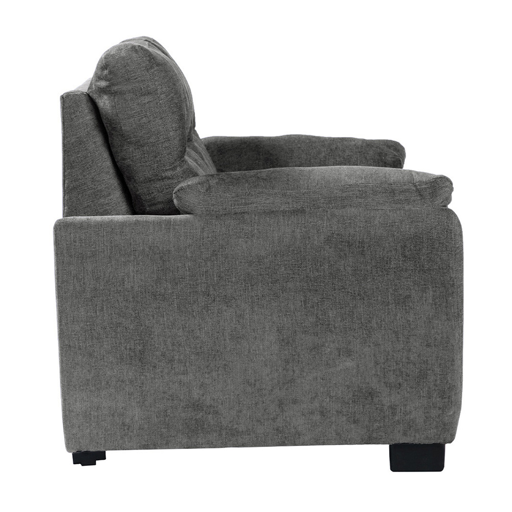 Foto 4 pulgar | Love Seat 2 Plazas Dicasa Venecia Gris