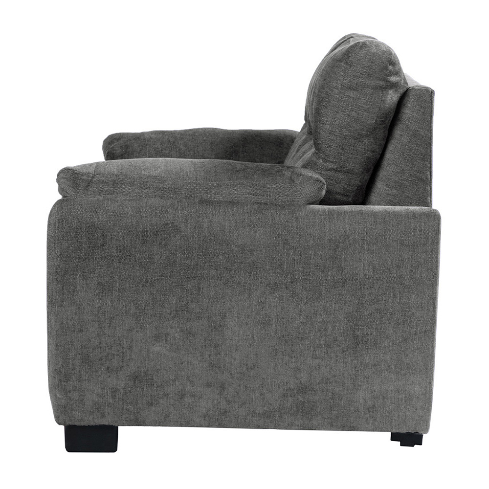Foto 6 pulgar | Love Seat 2 Plazas Dicasa Venecia Gris