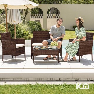 Foto 8 | Sala para Exterior KingsHouse Marrón
