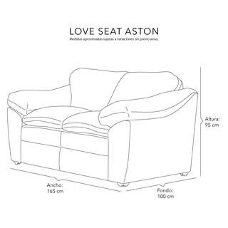 Foto 7 | Love Seat Dicasa Aston Color Plata