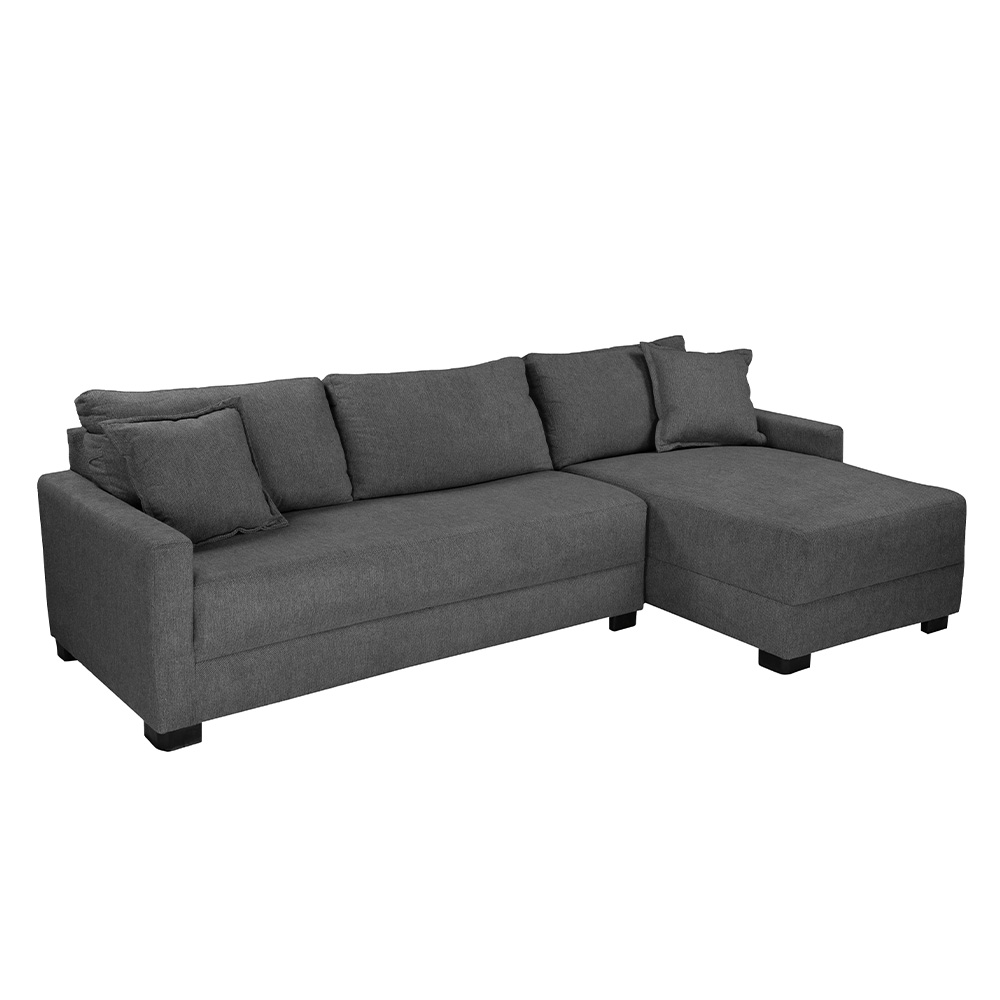 Foto 3 pulgar | Love Chaise Derecho Dicasa Smoky Color Gris